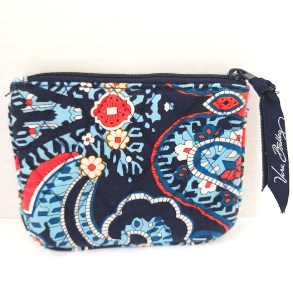 VERA BRADLEY 2014 Petal Paisley & 2015 Marrakesh Card Holders Like New 14U14Me - Picture 4 of 12